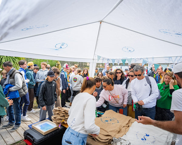 The Save La Mermaid stand at a Mermaid Day